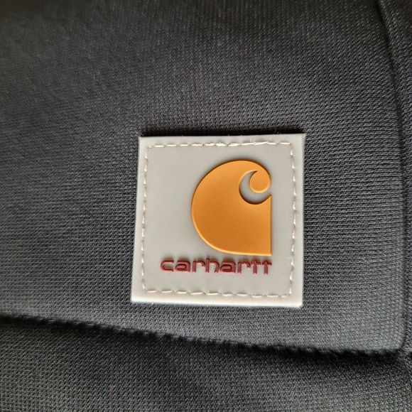 CARHARRT SOFTSHELL JACKET ZIP UP RAIN DEFENDER BLACK PLUS 16 18 XL - Picture 9 of 12